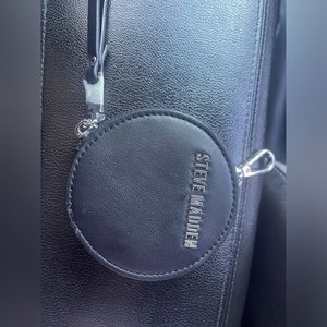 Steve Madden coin pouch keychain NWOT
